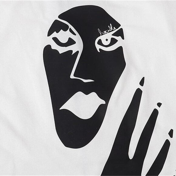 Haculla White Short Sleeved Shirt With Pattern - Picture 12 of 13